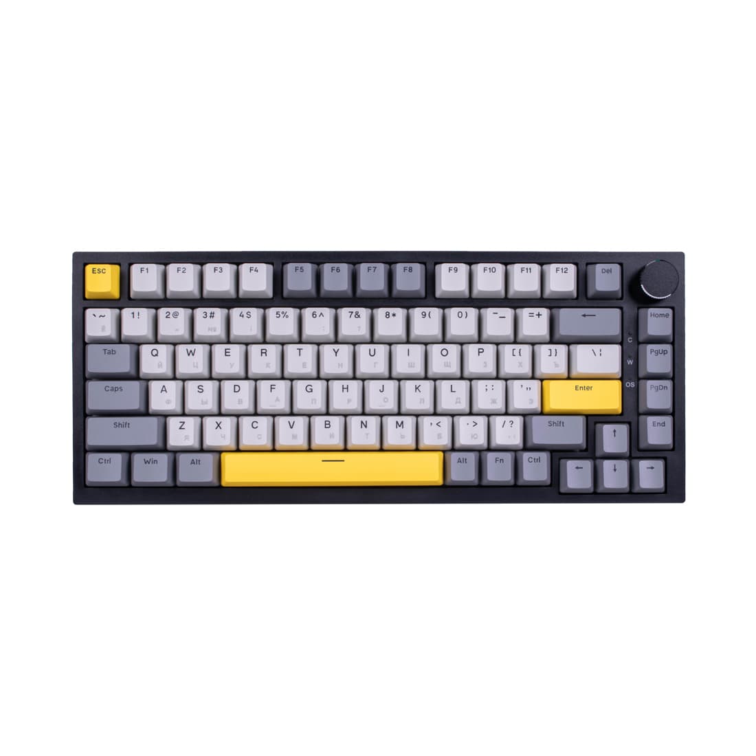 Клавиатура Ajazz AK820 Moon Switch Grey