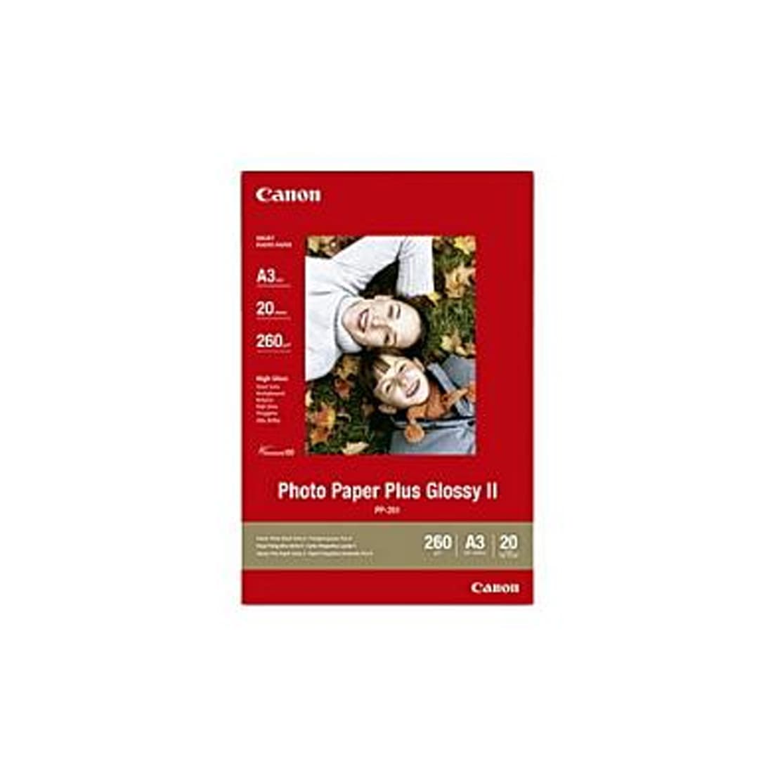 Глянцевая фотобумага Canon PP-201 Plus Glossy II A3, 20 шт.