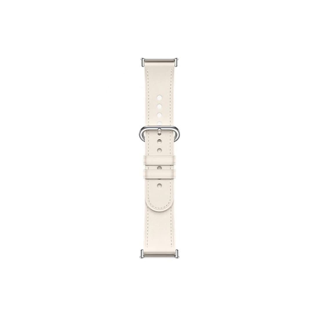 Кожаный сменный браслет Xiaomi Leather Quick Release Strap Cream white