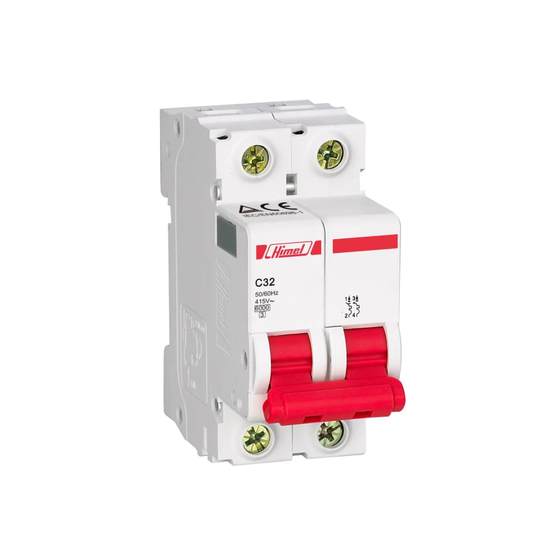 Автоматический выключатель Himel HDB3w 2Р 25А С 4,5кА