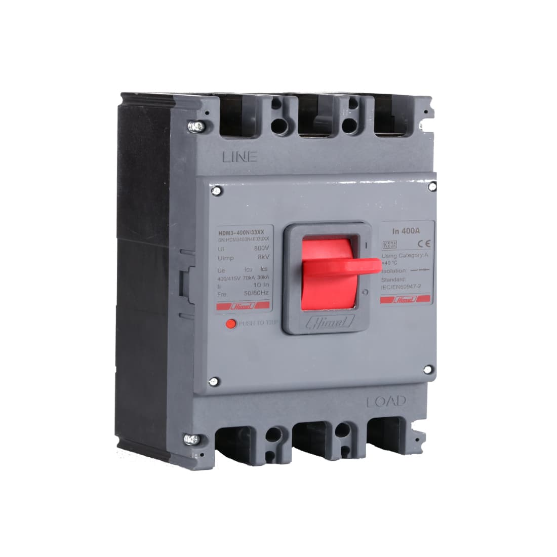 Автоматический выключатель Himel HDM3 63S/3P 20A