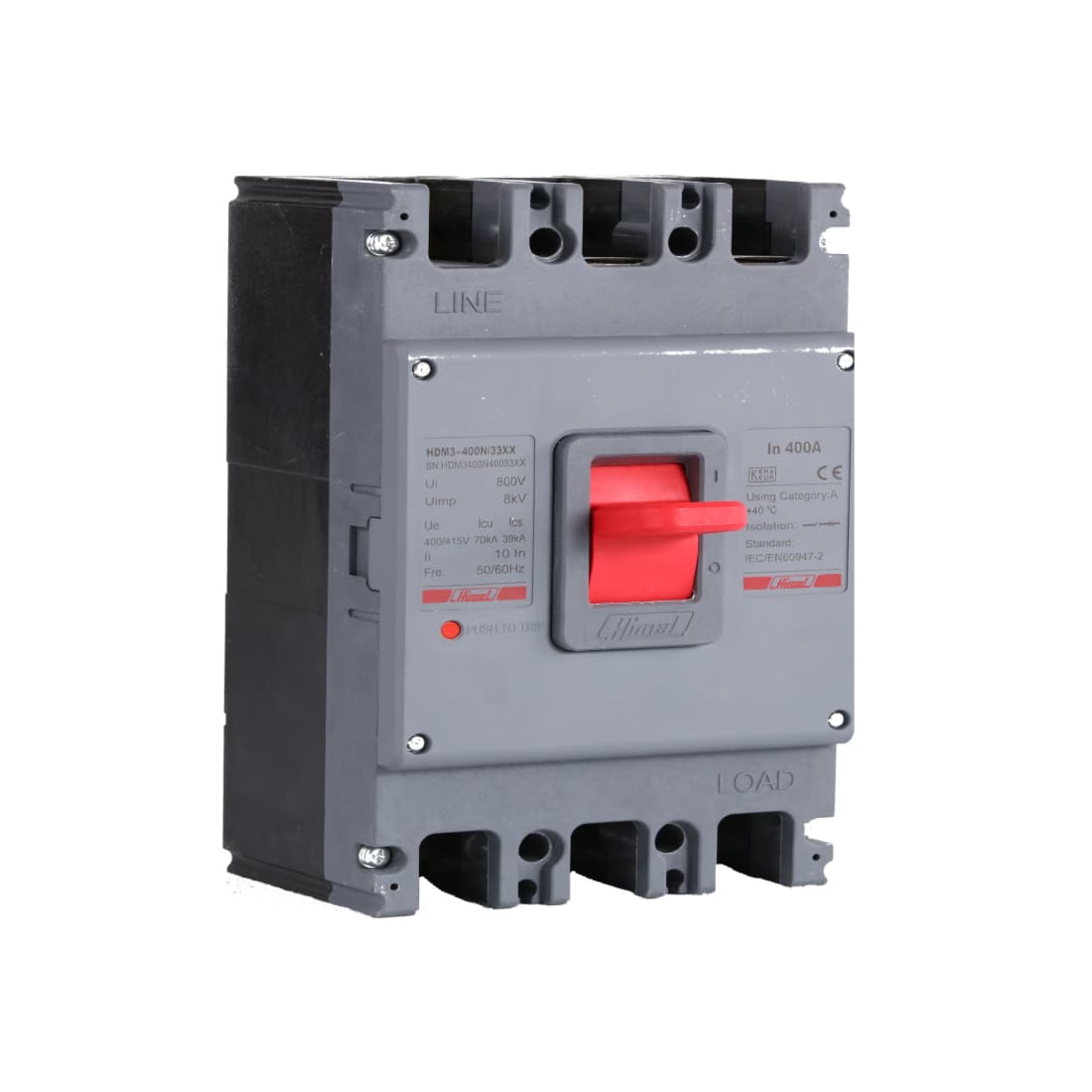 Автоматический выключатель Himel HDM3 63S/3P 63A