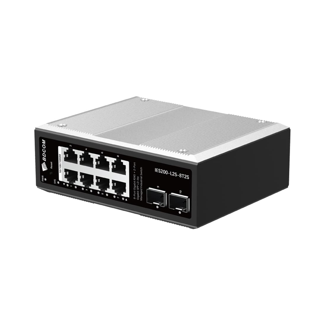 Коммутатор BDCOM IES200-L25-8T2S