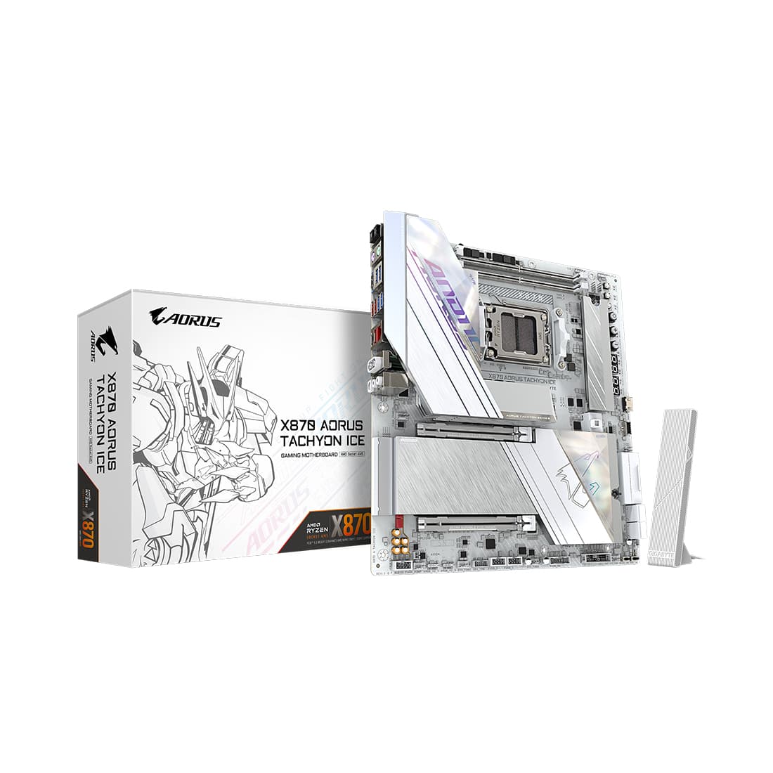 Материнская плата Gigabyte X870 AORUS TACHYON ICE