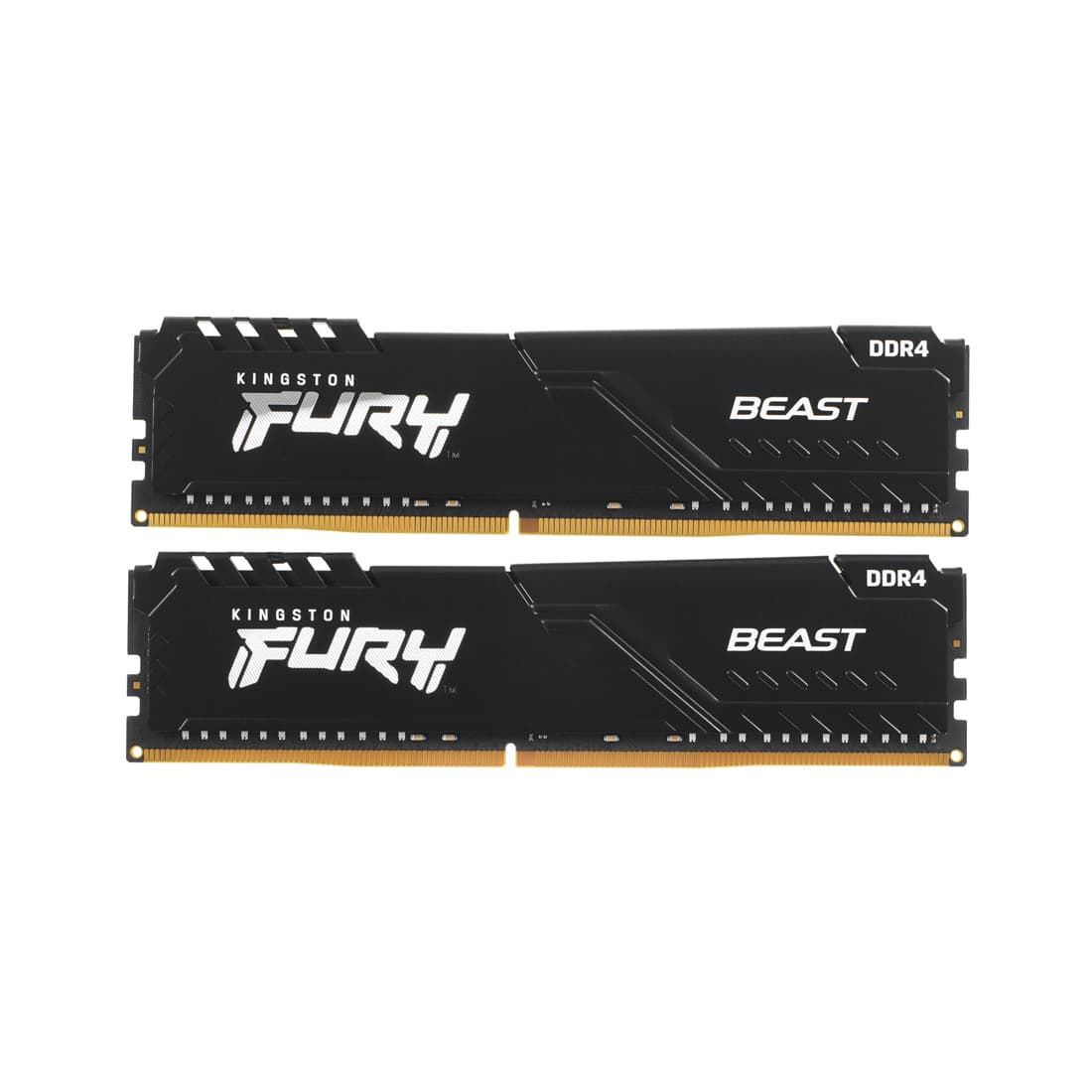 Комплект модулей памяти Kingston FURY Beast KF432C16BB1K2/32WP DDR4 32GB (Kit 2x16GB) 3200MHz Чёрный