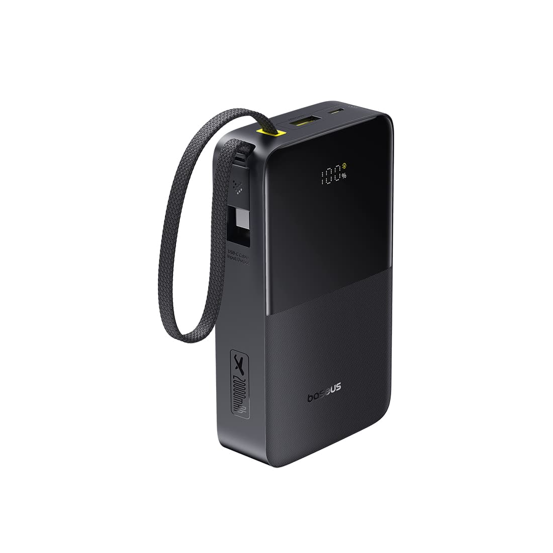 Портативный внешний аккумулятор Baseus EnerFill FC51 Bipow2 Pro 20000mAh 22.5W Black (E0027701) — фото 1