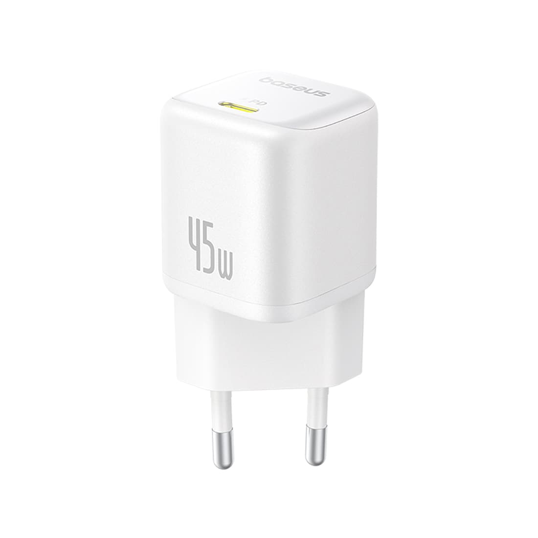 Адаптер питания Baseus PicoGo GaN 1C 45W White (P10176800213-00)