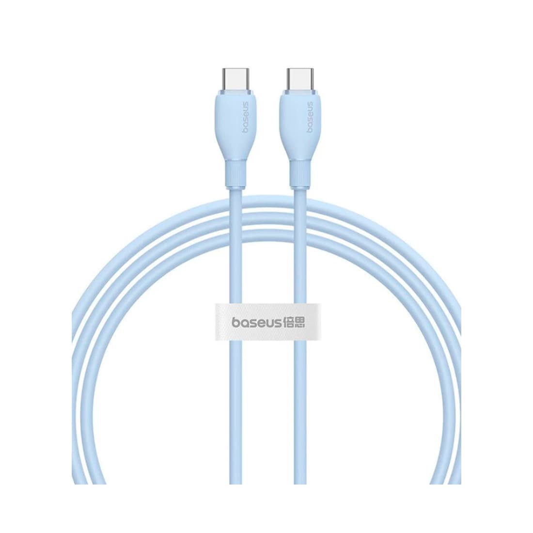 Интерфейсный кабель Baseus Ultra-Fast USB-C to USB-C 100W 1m Blue (P10376302312-01)