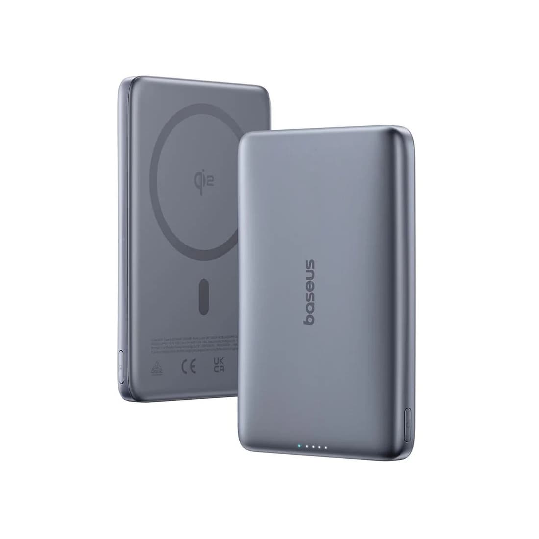 Портативный внешний аккумулятор Baseus PicoGo AM41 Ultra-Slim 10000mAh 27W Grey (E0027200)