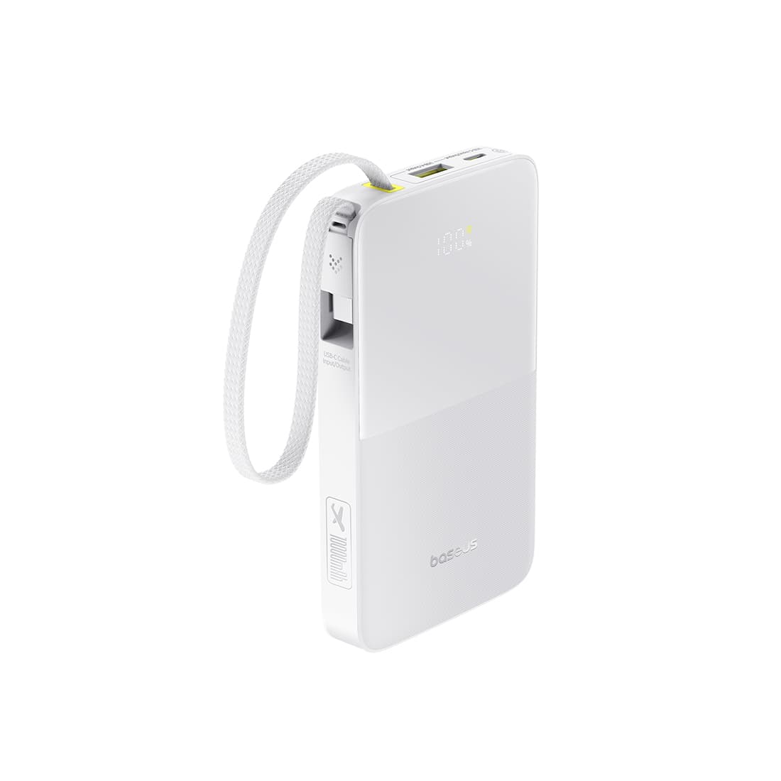 Портативный внешний аккумулятор Baseus EnerFill FC51 10000mAh 22.5W White (E0027601)