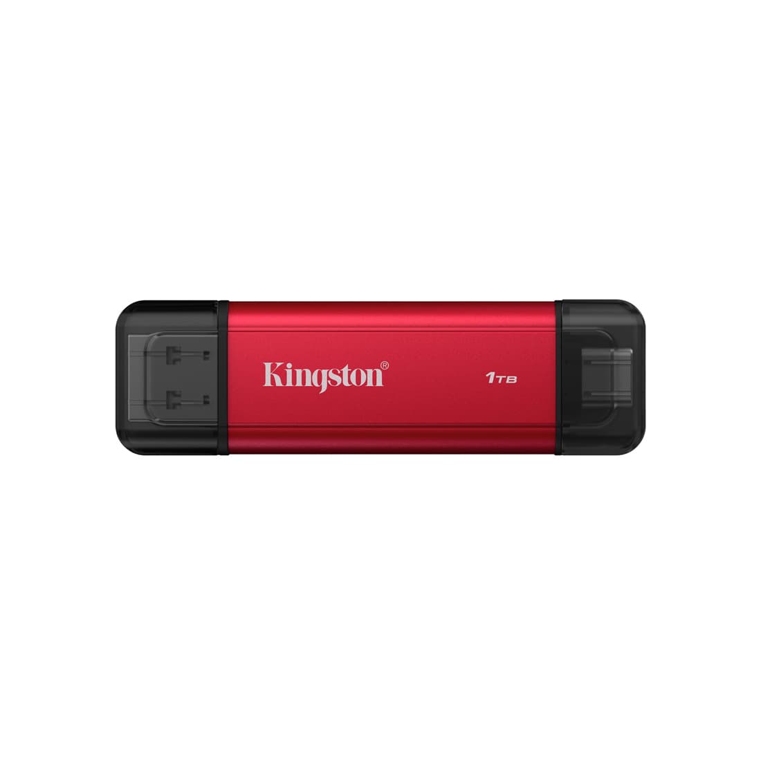 Внешний SSD диск Kingston 2TB Dual Portable Красный