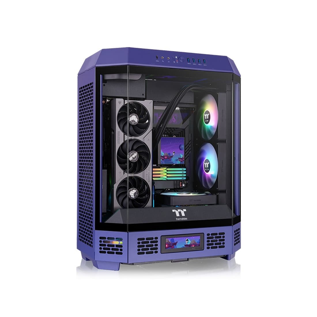 Компьютерный корпус Thermaltake The Tower 600 Future Dusk без Б/П