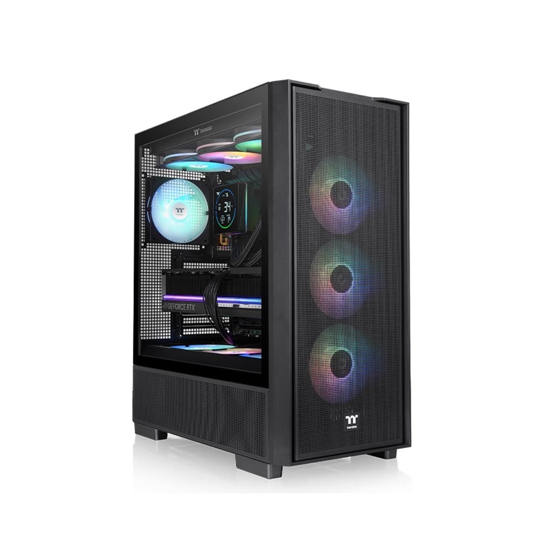 Компьютерный корпус Thermaltake S380 TG Black без Б/П