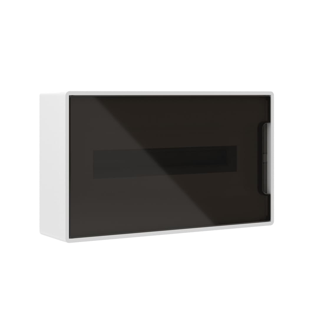 Щиток настенный FRAME белый DKC F18W1WD 18 модулей с тонированной дверцей