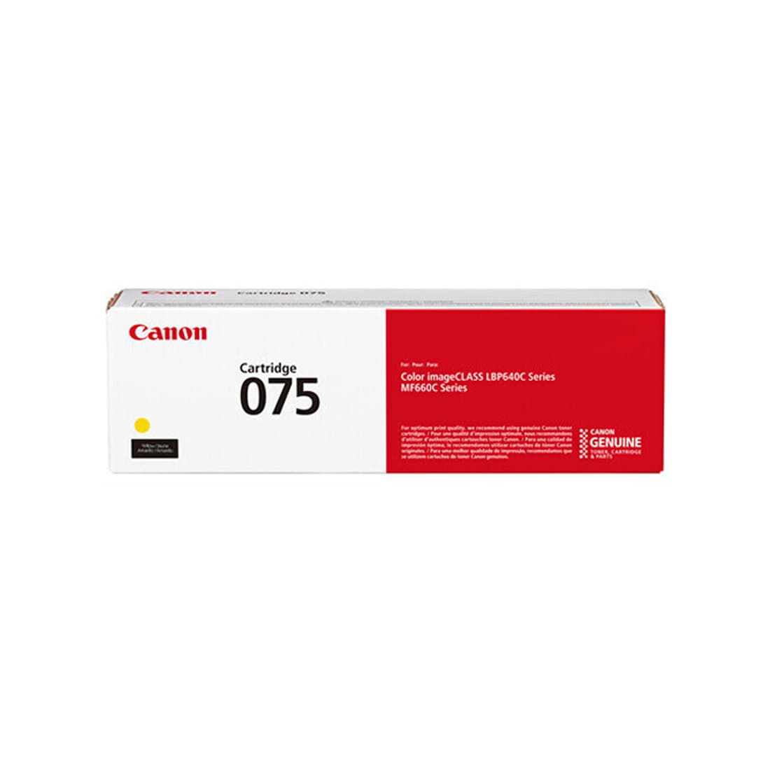 Картридж Canon CARTRIDGE 075 Yellow