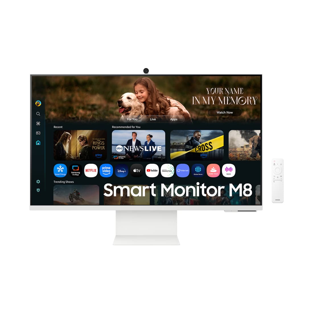 Монитор Samsung 32" Smart Monitor M8 LS32FM803UIXCI