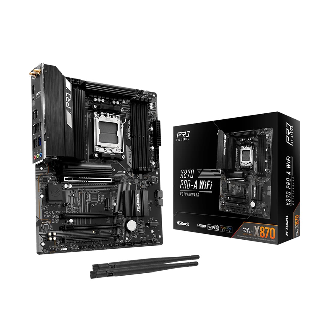 Материнская плата ASRock X870 Pro-A WiFi — фото 1