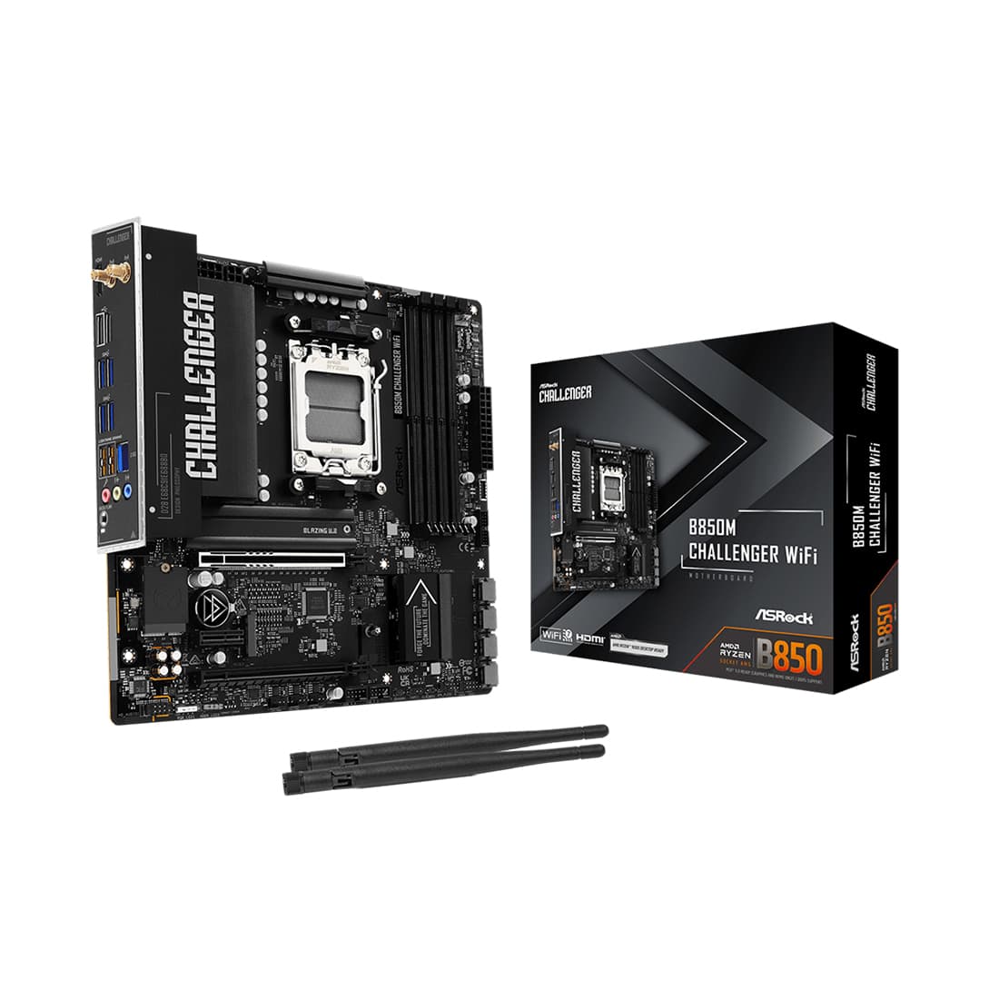Материнская плата ASRock B850M Challenger WiFi — фото 1