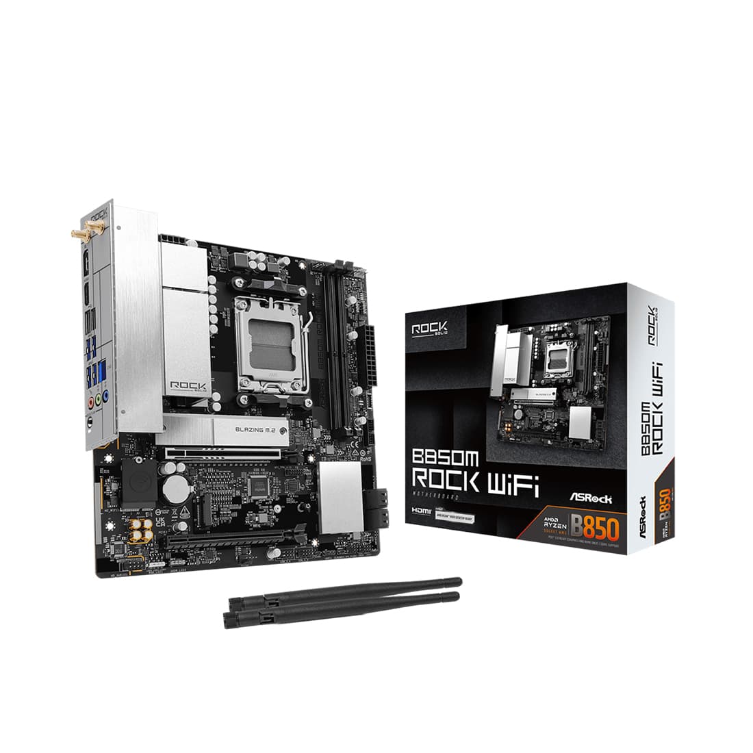 Материнская плата ASRock B850M Rock WiFi — фото 1