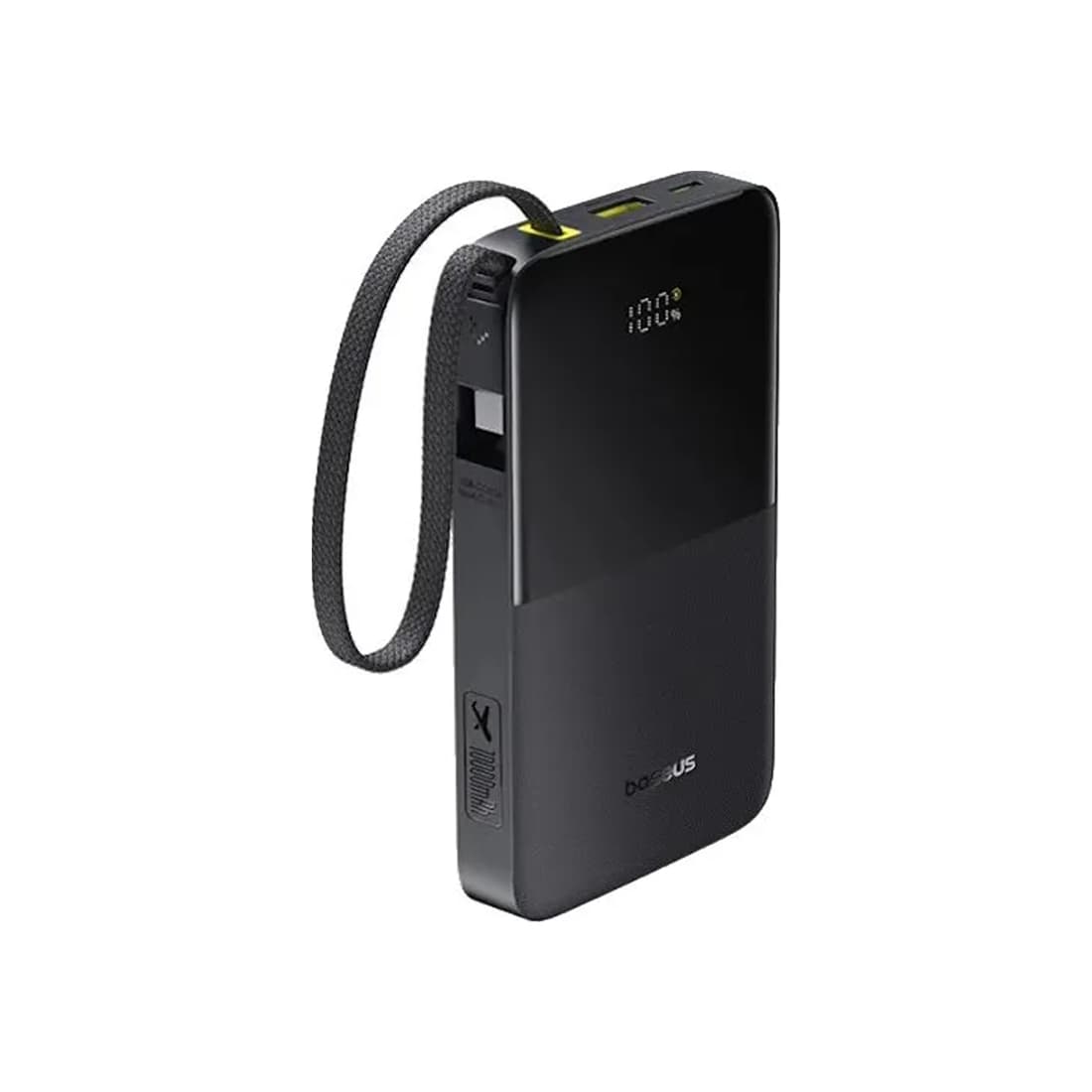 Портативный внешний аккумулятор Baseus FC51 Bipow 2 Pro CCC 10000mAh 22.5W Cable Black