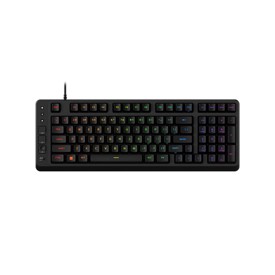 Клавиатура HyperX Eve 1800 US Black B7JE0AA#ABA